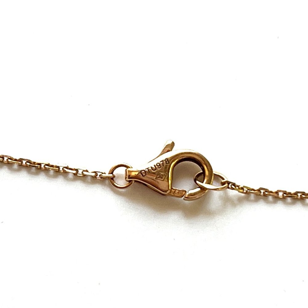 Authentic Cartier Amulette De Cartier XS Onyx Diamond Pendant Necklace - Picture 5 of 9